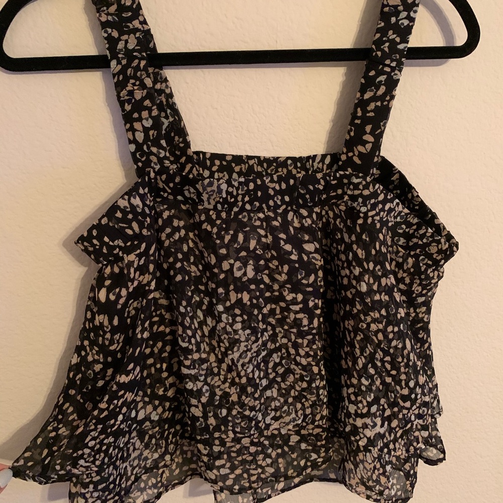 H&M Flowy Chiffon Top